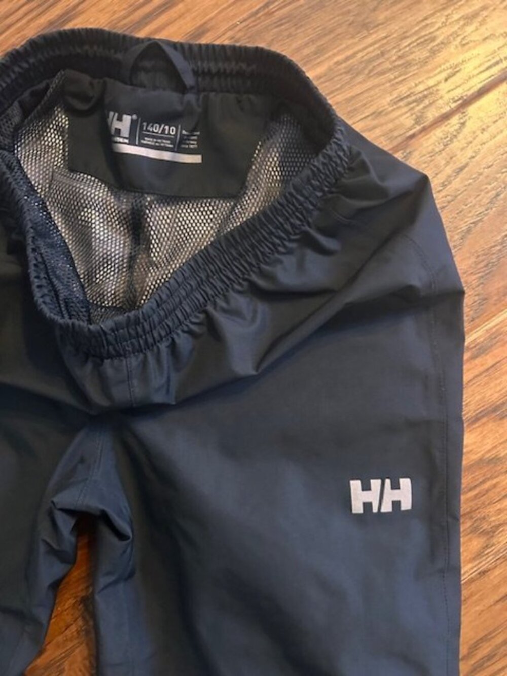 Helly Hanse kids unissex wind waterproof pants size 10 - Picture 2 of 2